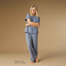 Load image into Gallery viewer, Coco+Carmen-Quilted Top Blue