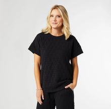 Load image into Gallery viewer, Coco+Carmen- Quilted Top Black