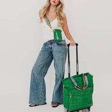 Load image into Gallery viewer, Tenley Quilted Tote Roller Bag