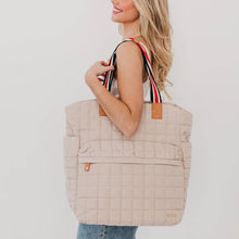 Load image into Gallery viewer, Tenley Quilted Tote Roller Bag
