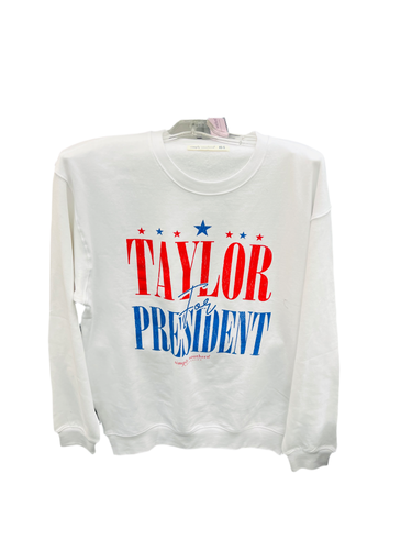 Simply Southern-Taylor for President Sweatshirt