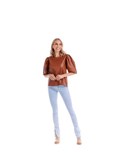 MudPie-Tan Lemy Top