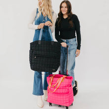 Load image into Gallery viewer, Tenley Quilted Tote Roller Bag
