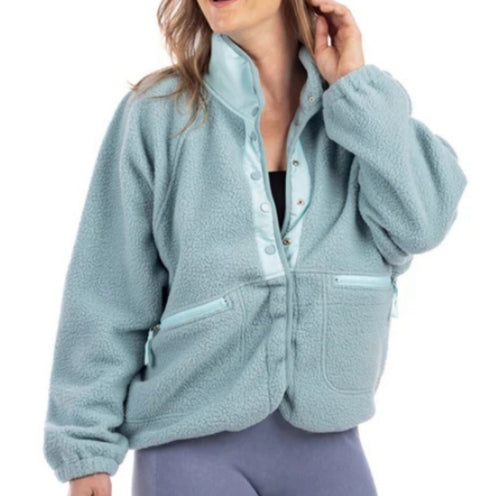 KaityDid-Mint Fleece Jacket