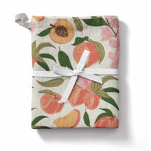 Load image into Gallery viewer, Peach Blossom Tea Towel