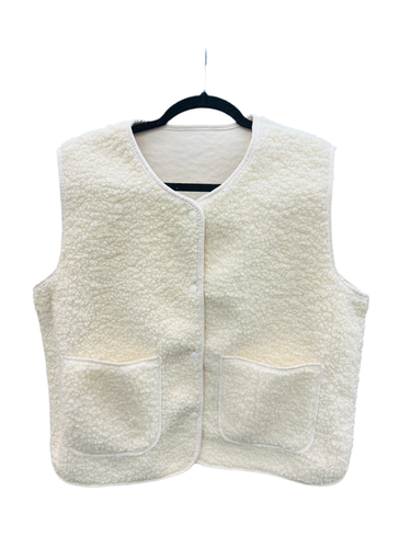 Accent-Jackie Teddy Fur Pocket Vest