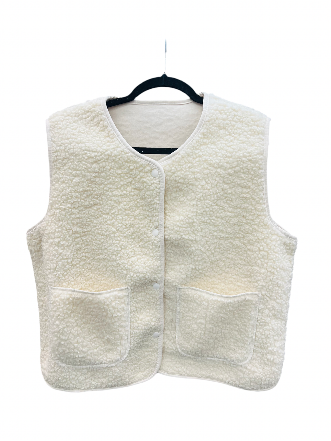 Accent-Jackie Teddy Fur Pocket Vest