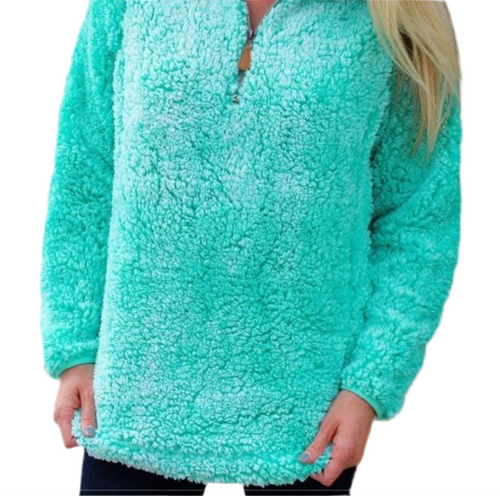 KaityDid-Sherpa Quarter Zip
