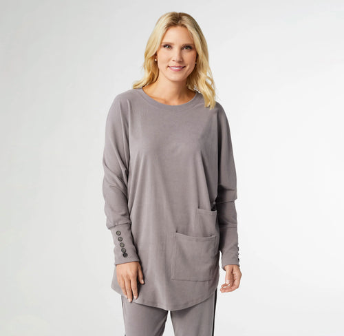 Coco+Carmen-Weekend Brushed Double Pocket with Wrist Buttons