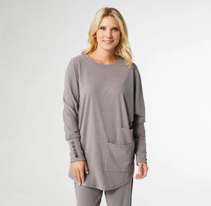 Coco+Carmen-Weekend Brushed Double Pocket with Wrist Buttons