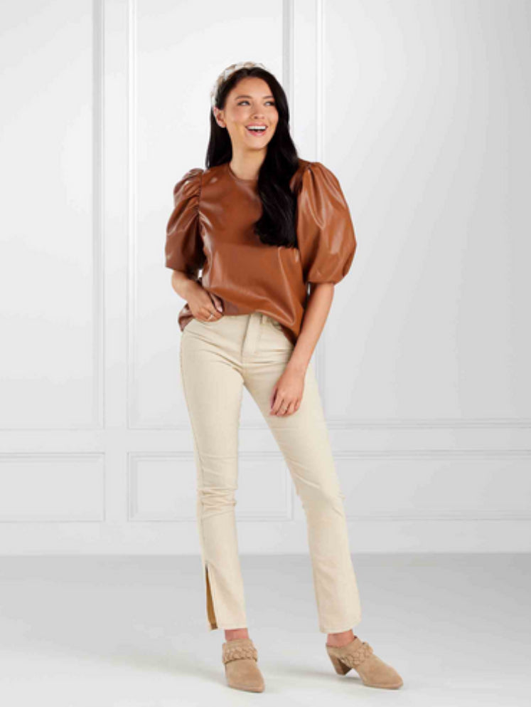 MudPie-Tan Lemy Top