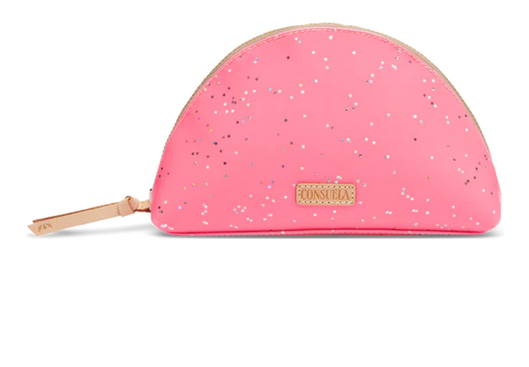 Consuela-Shine Large Cosmetic Bag