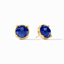 Load image into Gallery viewer, Honey Stud- Iridescent Sapphire Blue