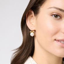 Load image into Gallery viewer, Bamboo Pearl Earring
