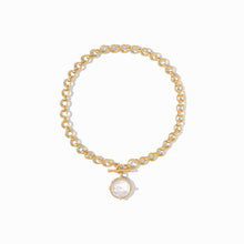Load image into Gallery viewer, Honeybee Demi Necklace- Iridescent Clear Crystal