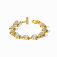 Load image into Gallery viewer, Cobble Stone Tennis Bracelet- Ivory Cat’s Eye
