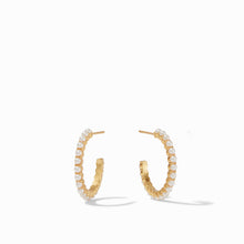 Load image into Gallery viewer, Juliet Hoop Pearl