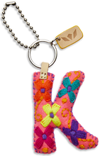 Load image into Gallery viewer, Consuela-Pink Felt Alphabet Charms