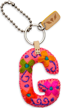 Load image into Gallery viewer, Consuela-Pink Felt Alphabet Charms