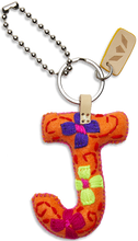 Load image into Gallery viewer, Orange Felt Alphabet Charms