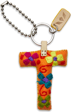Load image into Gallery viewer, Orange Felt Alphabet Charms
