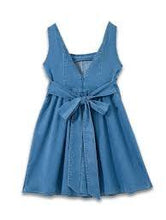Load image into Gallery viewer, Simply Southern-Denim Dress Baby Blue