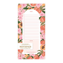 Load image into Gallery viewer, Peach Blossom Market List Notepad